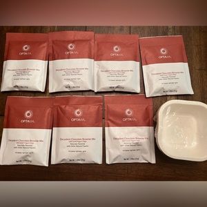 Optavia/ 7 fueling/ Decadent Chocolate Brownie Mix / exp 03/22/2023